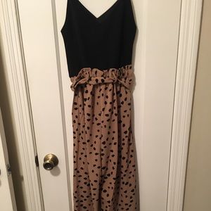 Polka dot jumpsuit
